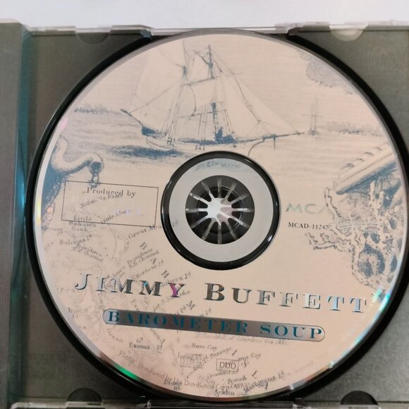 JImmy Buffett Barometer Soup Calypso Folk Rock 1995 CD - Picture 4 of 5